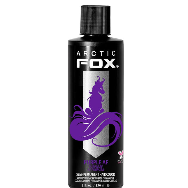 Purple Semi-Permanent Hair Dye - Vegan, Cruelty-Free, Ammonia-Free, Conditioning - 8 Fl Oz