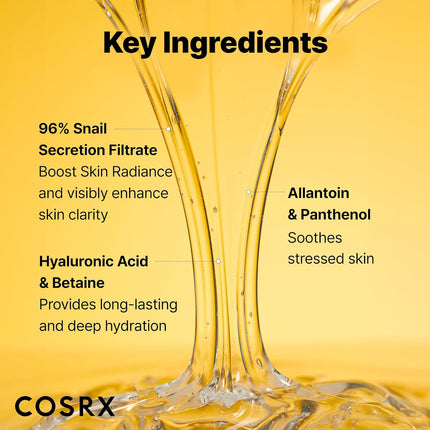 COSRX Snail Mucin ingredients