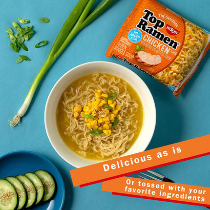Chicken Instant Ramen Noodle Soup, 3 oz, Pack of 24