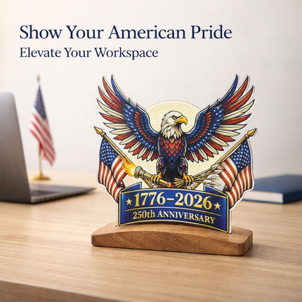 250th Anniversary Eagle Patriotic Decorative Sign