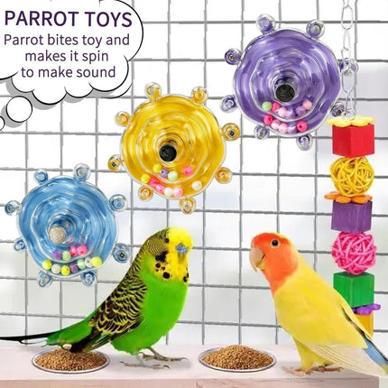 Interactive Budgie and Parakeet Training Toy