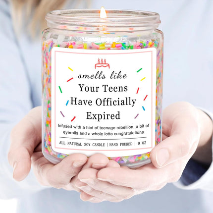 AuraHaus CasaAura Homsolver Birthday Candles Gifts for 20 Year Old Female — Home Decor & Ambiance