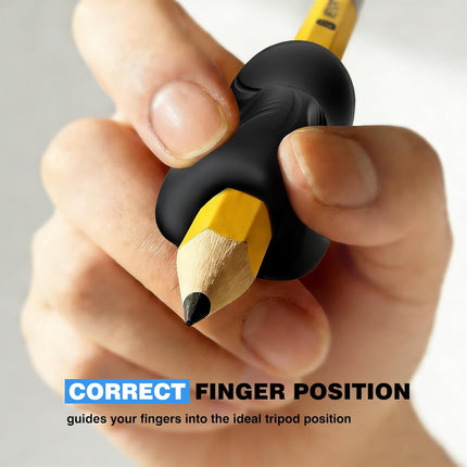 SourceToHome FuenteACasa 6 Pack Ergonomic Pencil Grips,Triangular Design with Finger Grooves — Home & Lifestyle