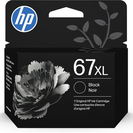 67XL Black High-Yield Ink Cartridge for 1255, 2700, 4100, 6000 & 6400 Series Printers
