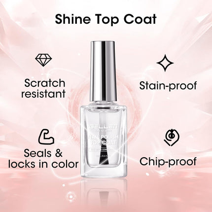 Clear Quick-Dry Nail Base & Top Coat Duo