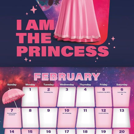 2027 Galaxy Movie Wall Calendar