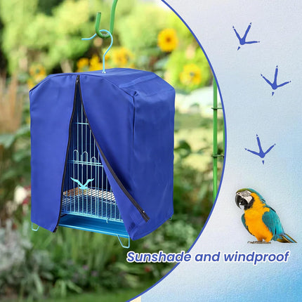 PawHaven RefugioPata Bird Cage Cover for Night, Bird Cage Cover Shield, Black-Out Birdcage Cover — Pet Supplies