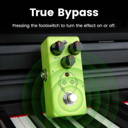 SourceToHome FuenteACasa 01 Super Drive Overdrive Mini Pedal for Electric Guitar — Home & Lifestyle
