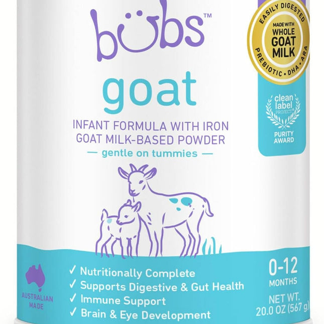 Whole Goat Milk Infant Formula with Iron, 20 oz