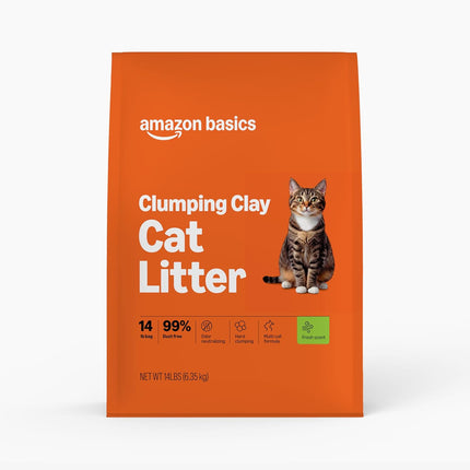 Fresh Scent Hard Clumping Cat Litter, 14 lb Bag