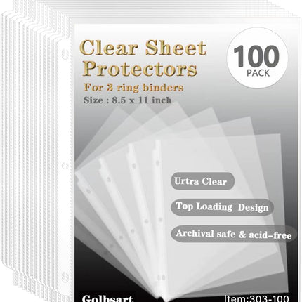 SourceToHome FuenteACasa Sheet Protectors 8.5 x11 Inch — Home & Lifestyle