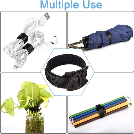 60-Piece 6-Inch Reusable Adjustable Cable Ties