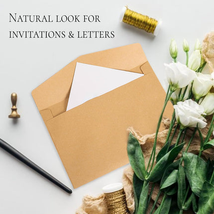10-Pack Kraft Paper 5x7 A7 Envelopes