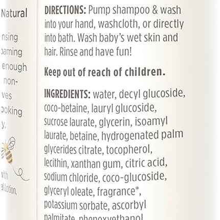 Burt's Bees Baby Shampoo & Body Wash Original Scent -- 8 fl oz