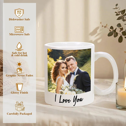 HomeChef ChefDelHogar Elemtansy Custom Coffee Mug for Men Women, Personalized 11oz Ceramic Mug — Kitchen & Home