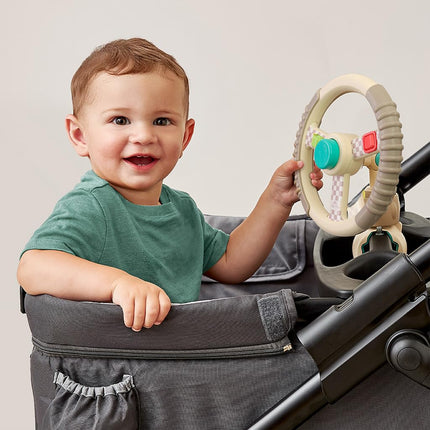 Steering Wheel Sensory Toy for Strollers & Wagons