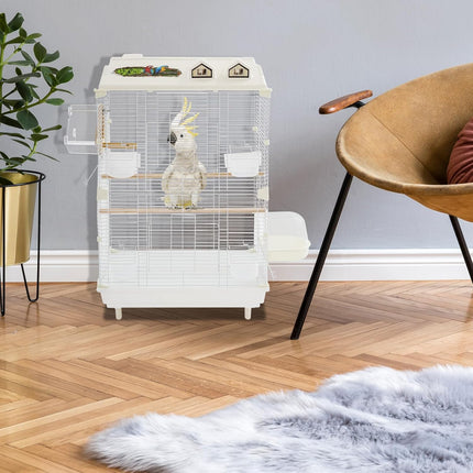PawHaven RefugioPata Two-Tier Bird Cage — Pet Supplies