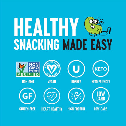 SourceToHome FuenteACasa The Only Bean Crunchy Dry Roasted Edamame Snacks (Sea Salt) — Home & Lifestyle