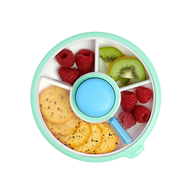 Kids Small Snack Spinner Slide Reusable Container - Twinberry