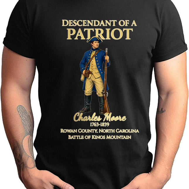 Custom Descendant of a Patriot 1776-2026 Shirt