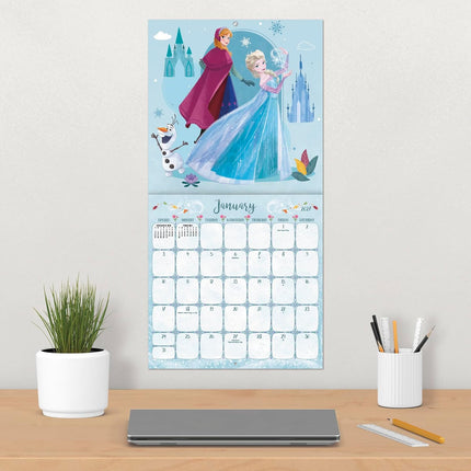 2027 Wintry Character Wall Calendar