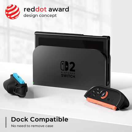 P2 Dockable Split Protective Case with Grips, Kickstand, Magnetic Ring & 12-Card Travel Cover