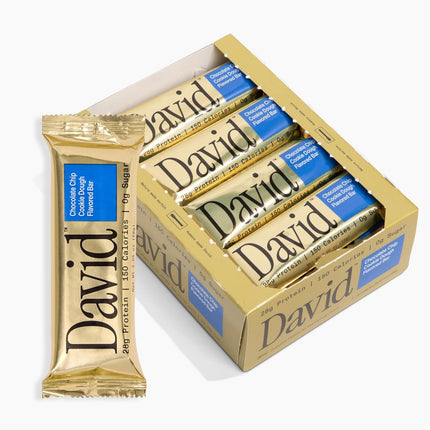 High Protein Bars, Chocolate Chip Cookie Dough Flavor, Pack of 12
