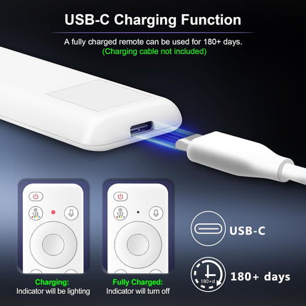Voice Rechargeable Remote for Samsung-Smart-TV-Remote-Control — Smart Tech
