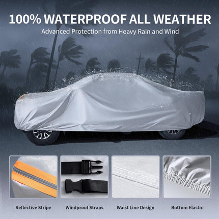 DriveForge ForjaRuta Sierra Truck Cover Custom Fit 2002-2026 Double/Extended/Crew Cab Short — Auto & Moto