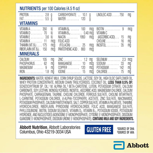 Premature Post-Discharge Infant Formula, Ready-to-Feed, 32 fl oz Bottle, Pack of 6