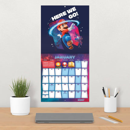 2027 Galaxy Movie Wall Calendar