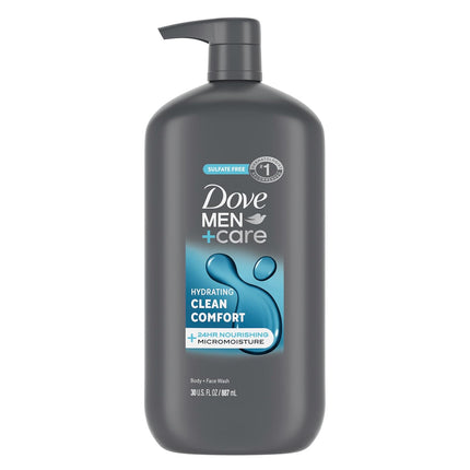 Hydrating Men's Body and Face Wash