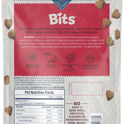 Beef Soft & Chewy Bite-Sized Dog Training Treats, 19 oz