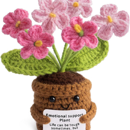 Positive Flower Crochet Decor - Life Is Tough But So Are You