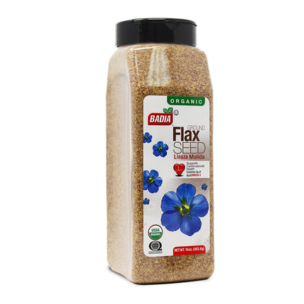 Organic Ground Flax Seed for Kitchen & Pantry