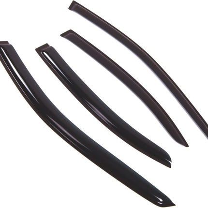 Outside Mount Black Tinted Window Vent Visors for C240 C320 C230 2001-2007, 4-Piece Set