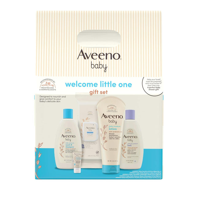 Welcome Little One Baby Essentials Gift Set, 5 Items