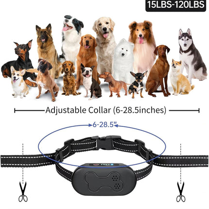 Dog Training Collar with Remote, IPX7 Waterproof E Collar, Brown