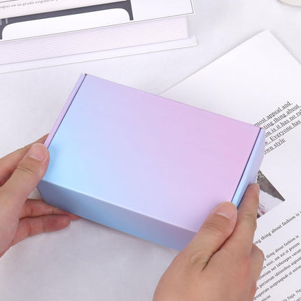 6x4x2 Inch Small Shipping Boxes, 50 Pack, Gradients