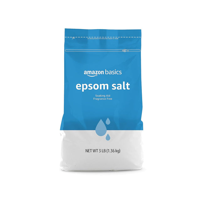 Unscented Epsom Salt Soak, Magnesium Sulfate USP, 3 lb