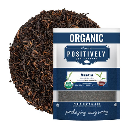 Organic Assam TGFOP Black Tea, Loose Leaf, 16 oz