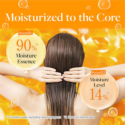 Sulfate-Free Moisturizing Shampoo & Conditioner Set for Frizz and Waves