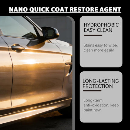 DriveForge ForjaRuta 2PC Nano Quick Coat Restore,Quick Effect Coating Agent — Auto & Moto