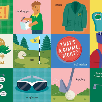 100 First Words for Little Golfers: A Parody Primer for the Course