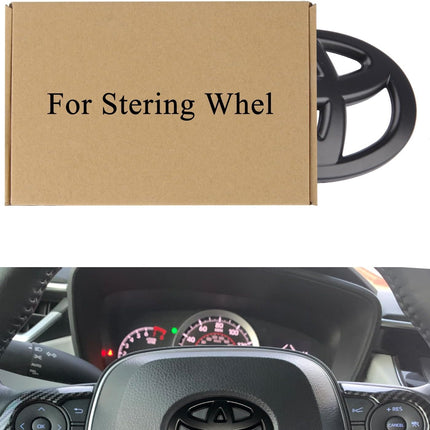 Steeering Wheeel Emblem Overlay Universal Fit for Toyota Tacoma Tundra — Kitchen & Home