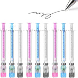 9-Pack Syringe-Shaped Gel Ink Ballpoint Pens