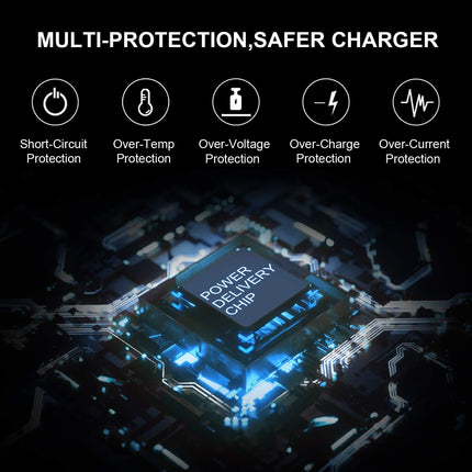 65W/45W Smart Blue Tip Laptop Charger Power Adapter
