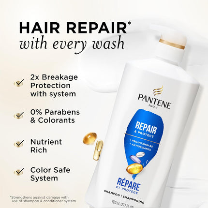 Repair & Protect Shampoo for Dry, Color-Treated Hair, 27.7 fl oz