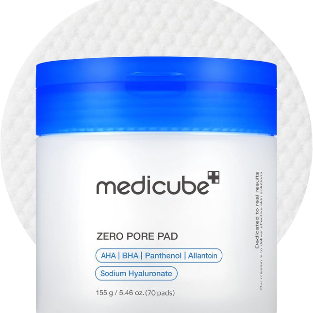 medicube Zero Pore Pad 2.0 - 70 AHA BHA toner pads