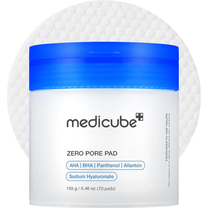 medicube Zero Pore Pad - ingredients